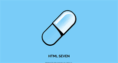 Desktop Screenshot of htmlseven.com